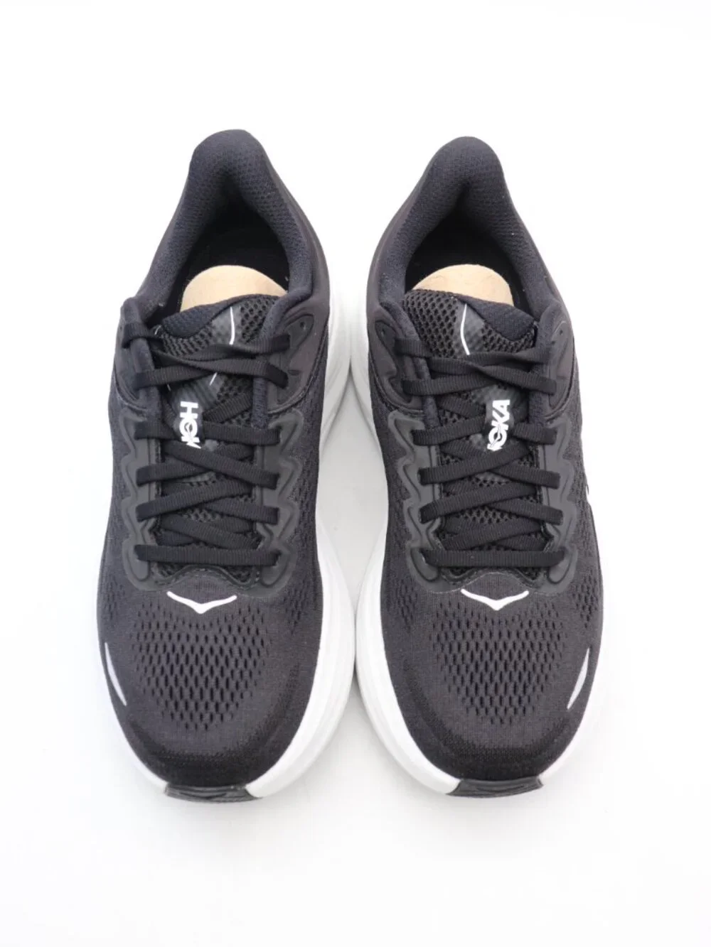 Hoka One One Bondi 9 Women's Size 9 B Running Shoes Black Athletic Sneakers